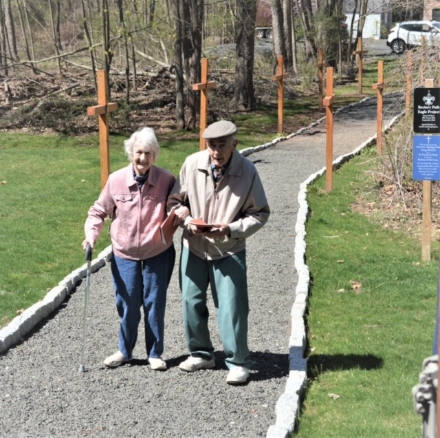 Marilyn (left) and Donald Colucci, the Archdiocese of New York's longest known married couple.