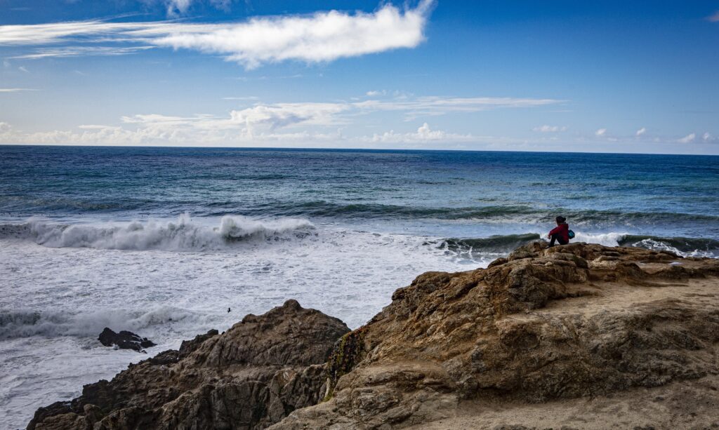 A view of the Pacific Ocean can be seen from Sonoma Coast State Park in Bodega Bay, Calif., in this Jan. 28, 2021, photo.