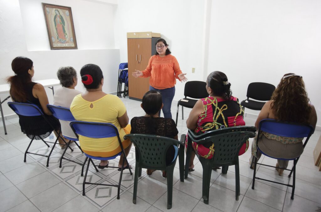 La metodología ¡Mujer, no estás sola! está presente en los países en Latinoamérica cuenta con el apoyo de aliados, la Iglesia católica y otras organizaciones para su implementación.