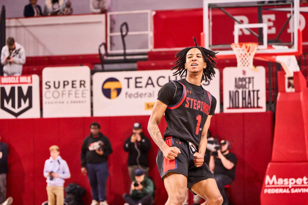 Archbishop Stepinac High School's Boogie Fland scored 30 of his team's 69 points on March 12, 2023, in the 2022-23 CHSAA City Championship, as Stepinac defeated Cardinal Hayes High School, 69-66.