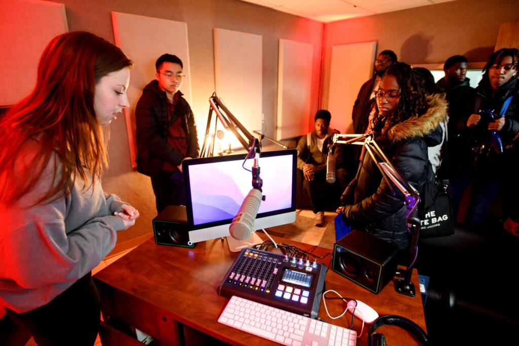 Middletown High School seniors got to tour the Mount Saint Mary College campus on March 1, 2023.