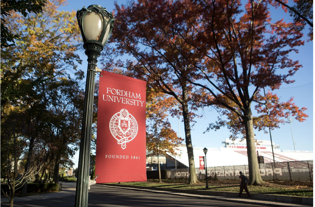 Amid coronavirus concerns, Fordham University in New York announced March 9, 2020, that it was suspending public classes on all of its New York-area campuses and would continue these courses online March 11. (CNS photo/Michael Falco, Fordham University)