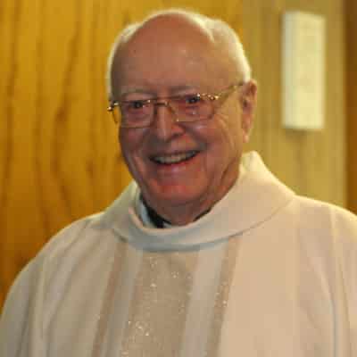 Paulist Father James Lloyd was ordained in 1948, and celebrated his 75th anniversary as a priest May 1, shortly after his 102nd birthday.