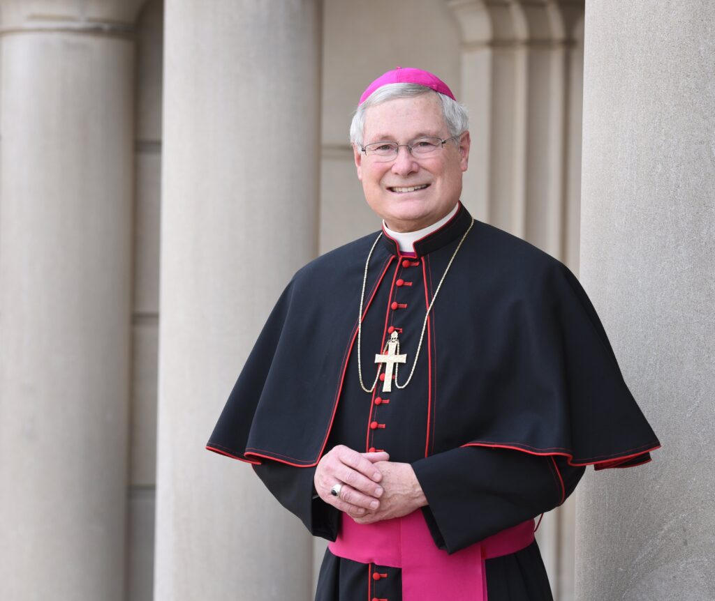 Bishop David J. Malloy of Rockford, Ill., is pictured in a March 21, 2022, photo.