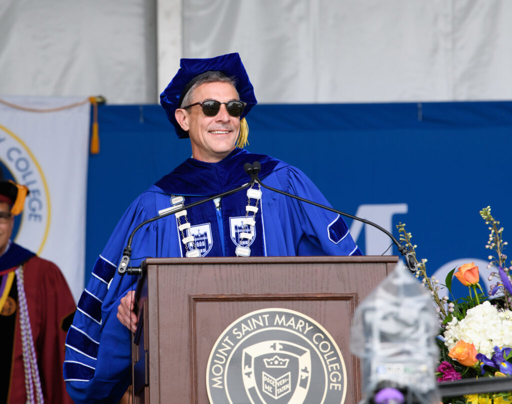 Dr. Jason Adsit announced Friday, July 28, 2023, that he will conclude his tenure at Mount Saint Mary College at the end of the 2023-24 academic year.