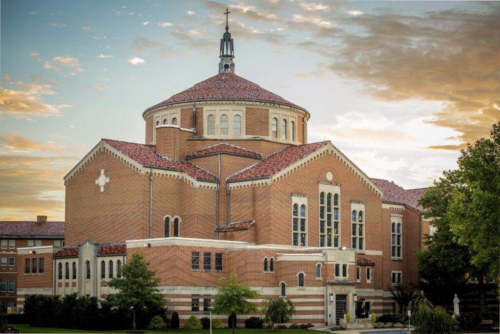 The National Shrine of St. Elizabeth Ann Seton in Emmitsburg, Md., is seen in this undated photo.