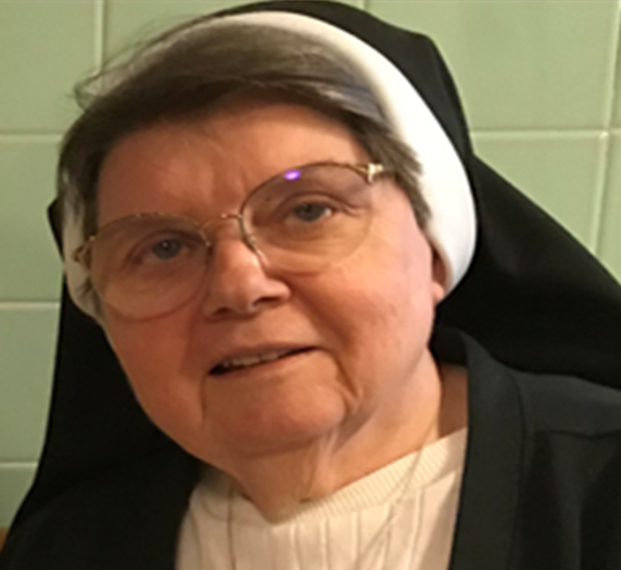 Sister Lois Marie Darold, C.S.JB., was born in the Bronx in 1941 and took her final vows in 1959.
