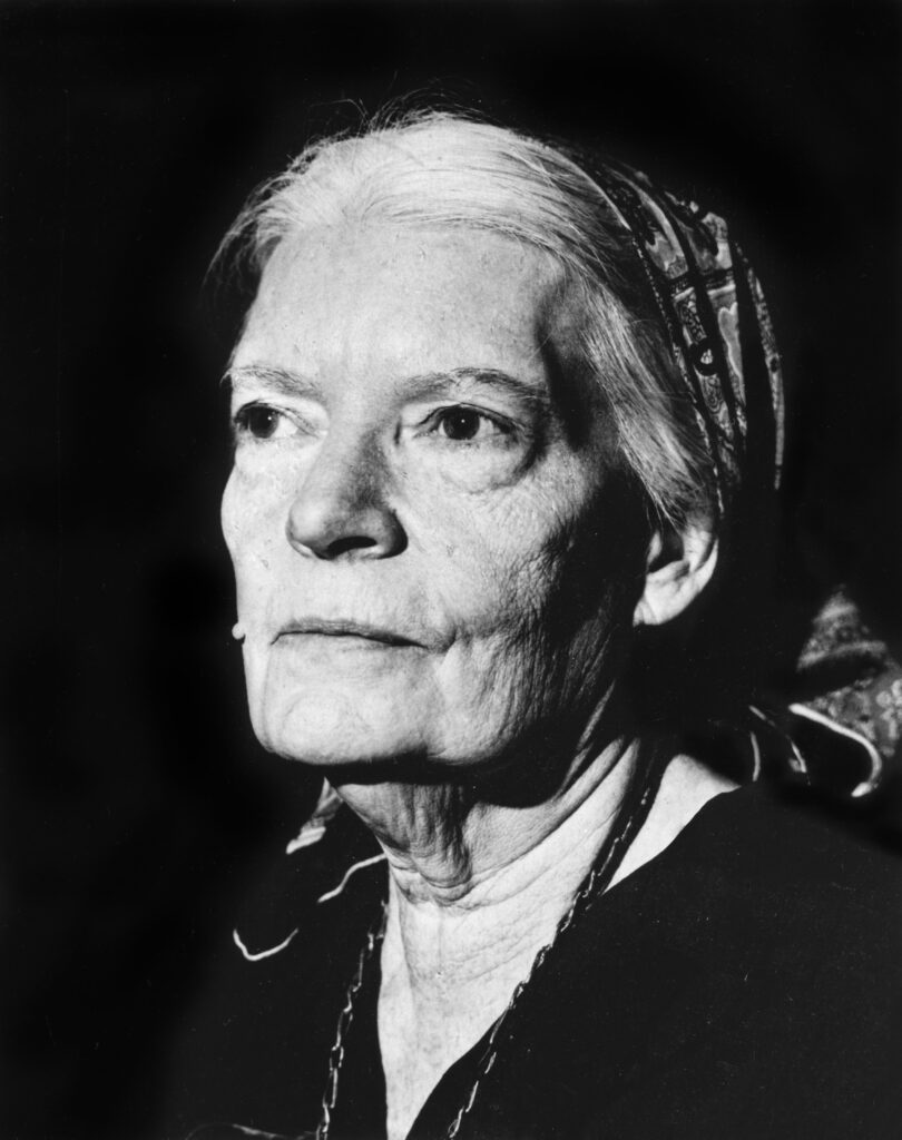 Servant of God Dorothy Day in an undated file photo.