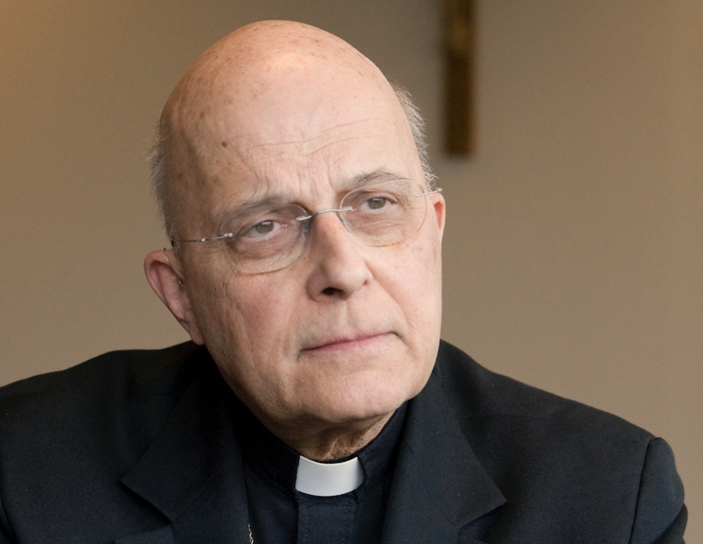 Cardinal Francis E. George of Chicago, who died April 17, 2015, is pictured during a 2010 interview in Washington. A Sept. 14, 2023, panel at The Catholic University of America in Washington examined the cardinal's life and legacy with biographer Michael Heinlein, Los Angeles Archbishop José H. Gomez and Mary FioRito, attorney and former executive assistant to Cardinal George.