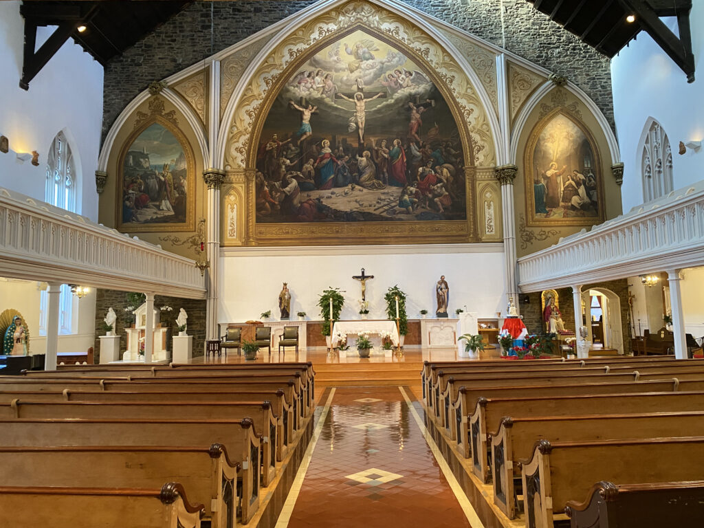 St. Teresa Church on Henry Street first served Chinese immigrants, and now has a large number of Hispanic parishioners.