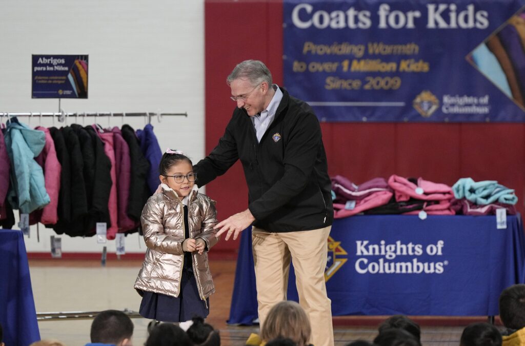 One Million Coats Later Knights of Columbus Program Makes Broad