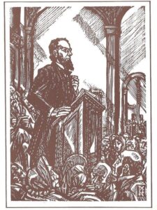 Hecker woodcut