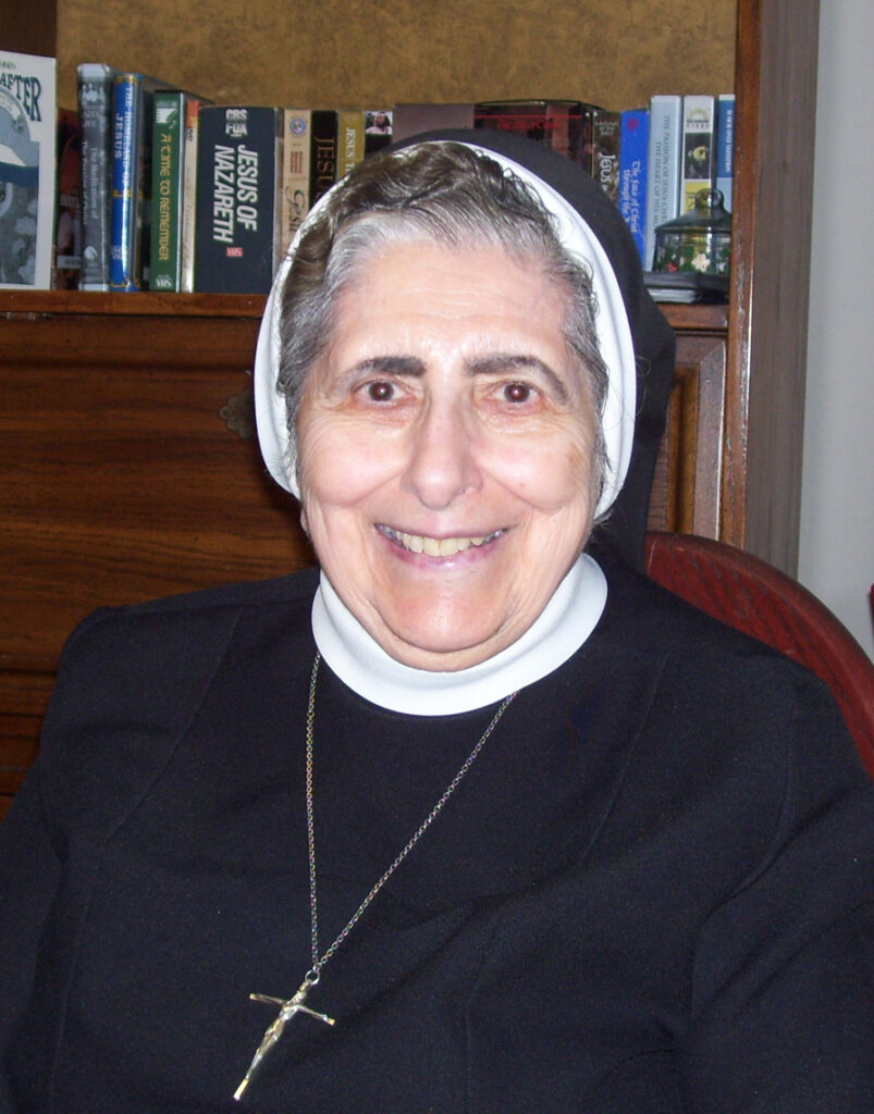 Sister Theodore Bollati, ASCJ, entered eternal life peacefully on November 22, 2023, at Sacred Heart Manor, Hamden, Connecticut. She was 99 years old and professed as an Apostle of the Sacred Heart of Jesus for 79 years.
