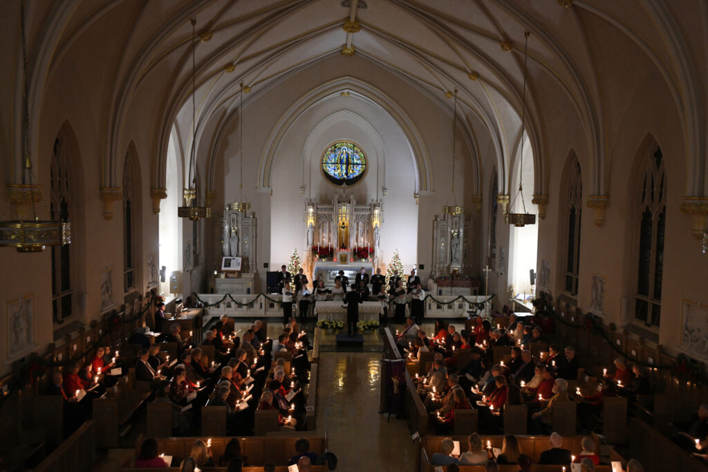 The Mount Saint Mary College community celebrates the return of the annual Christmas Vespers tradition, set for Sunday, December 3, 2023, at 7:30 p.m.