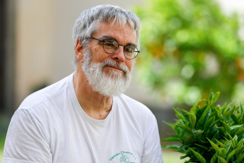 Jesuit Brother Guy Consolmagno, director of the Vatican Observatory, is seen at the observatory in Albano, Italy, June 20, 2023.