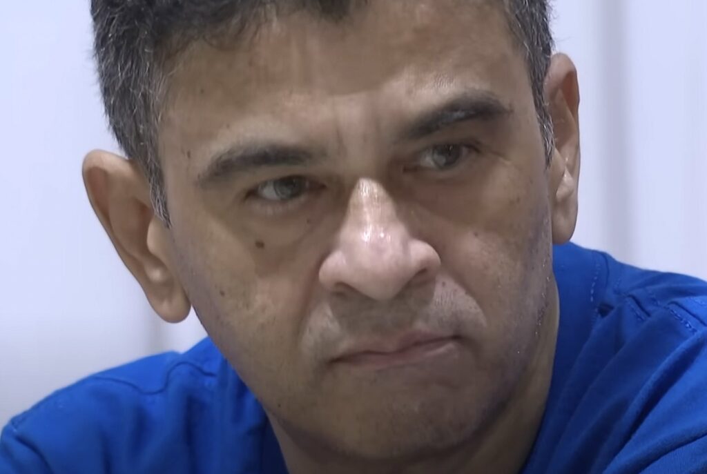 Imprisoned Nicaraguan Bishop Rolando Álvarez appears unexpectedly on Nicaraguan television March 24, 2023, more than six weeks after refusing to head into exile and being sentenced to 26 years behind bars. Government-friendly media showed Bishop Álvarez breaking bread with his siblings, then switched to an interview with him.