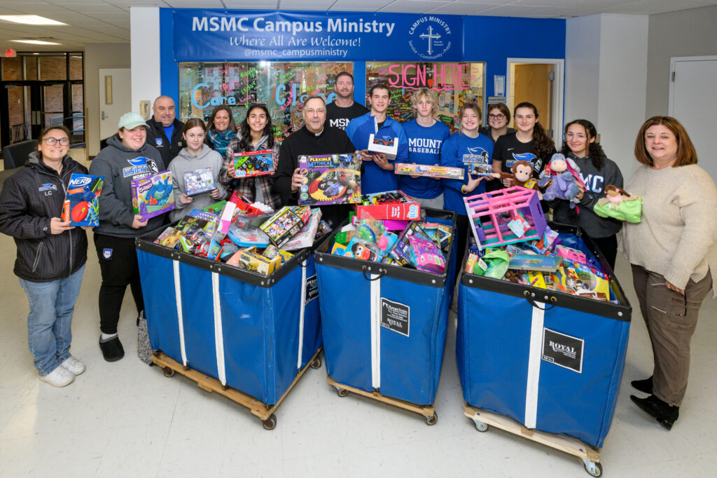 Mount St. Mary College Drive Donates 1,000 Toys to Catholic Charities The Good Newsroom