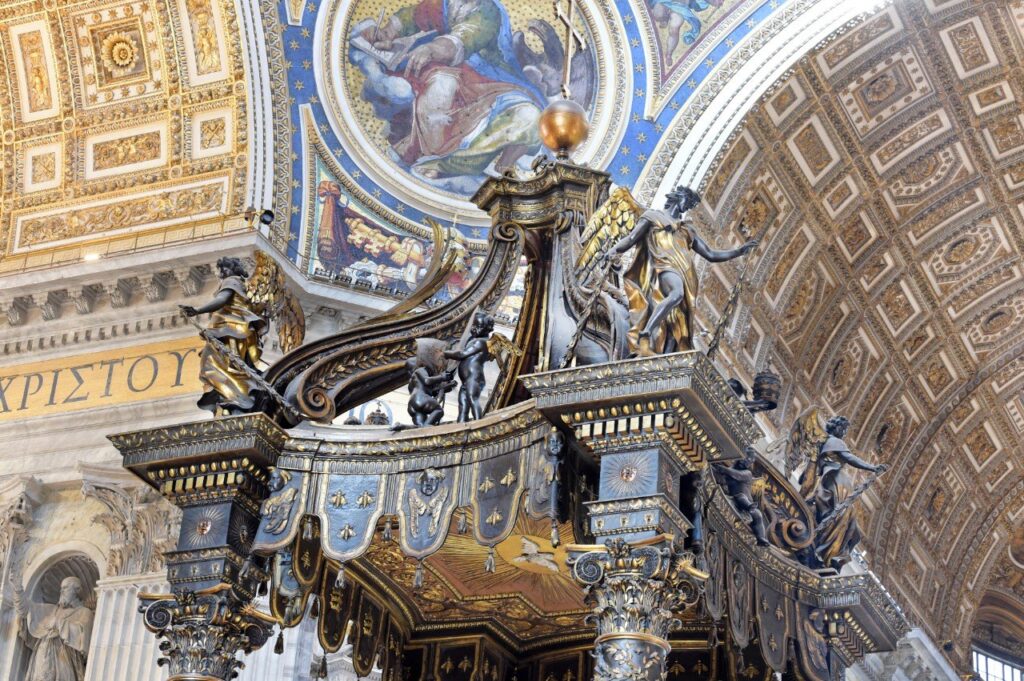 BALDACHIN ST PETER'S BASILICA