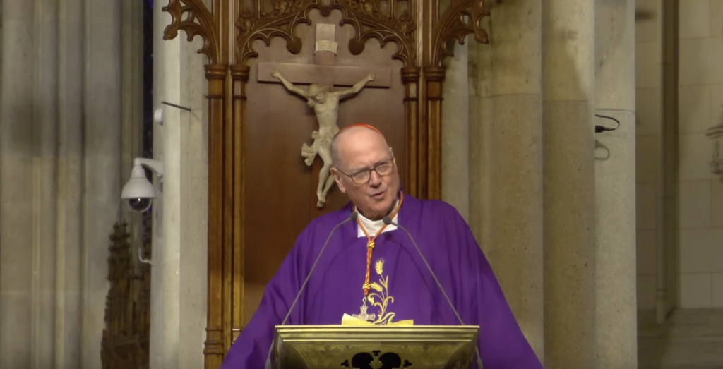 Cardinal Dolan’s Homily February 18, 2024 The Good Newsroom