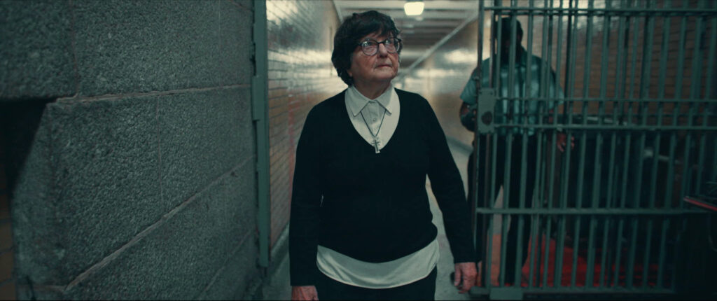 Sister Helen Prejean is shown in a still from "Rebel Nun," a new documentary about the death penalty opponent's life and work.