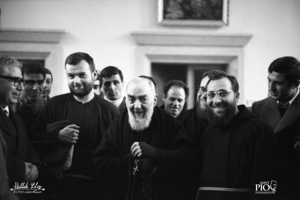 A newly released image of St. Padre Pio is seen in this undated photo. The Vatican hosted a presentation of 10 new photos of the Capuchin saint April 29, 2024.