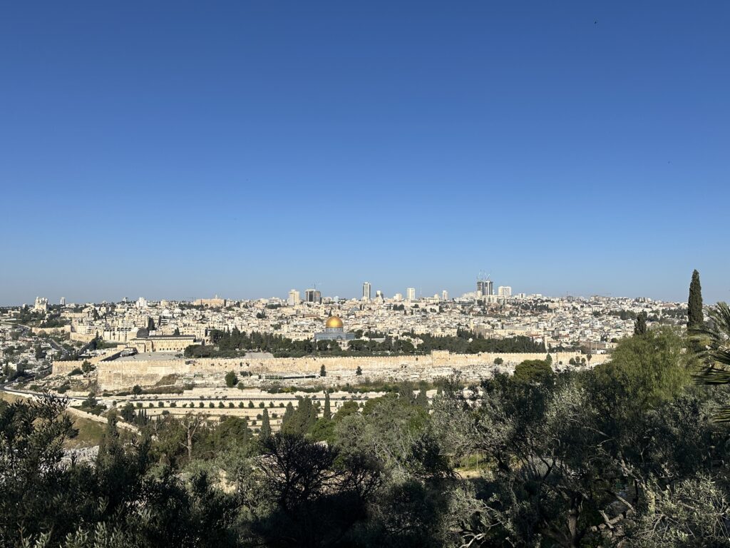 The Old City of Jerusalem is shown in an April 2024 photo.