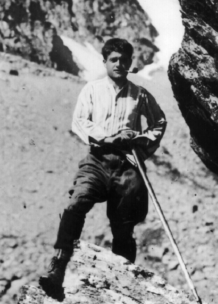 Italian Blessed Pier Giorgio Frassati was a struggling student who excelled in mountain climbing.