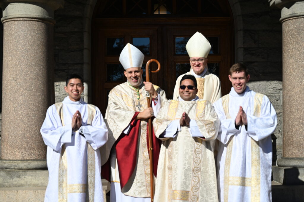 Archdiocese of New York seminarians celebrated their diaconate ordination on Saturday, November 9, 2024, at St. Joseph’s Seminary in Yonkers.