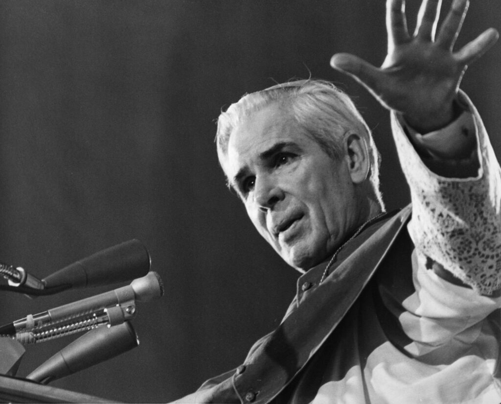 Archbishop Fulton J. Sheen is pictured in an undated photo.