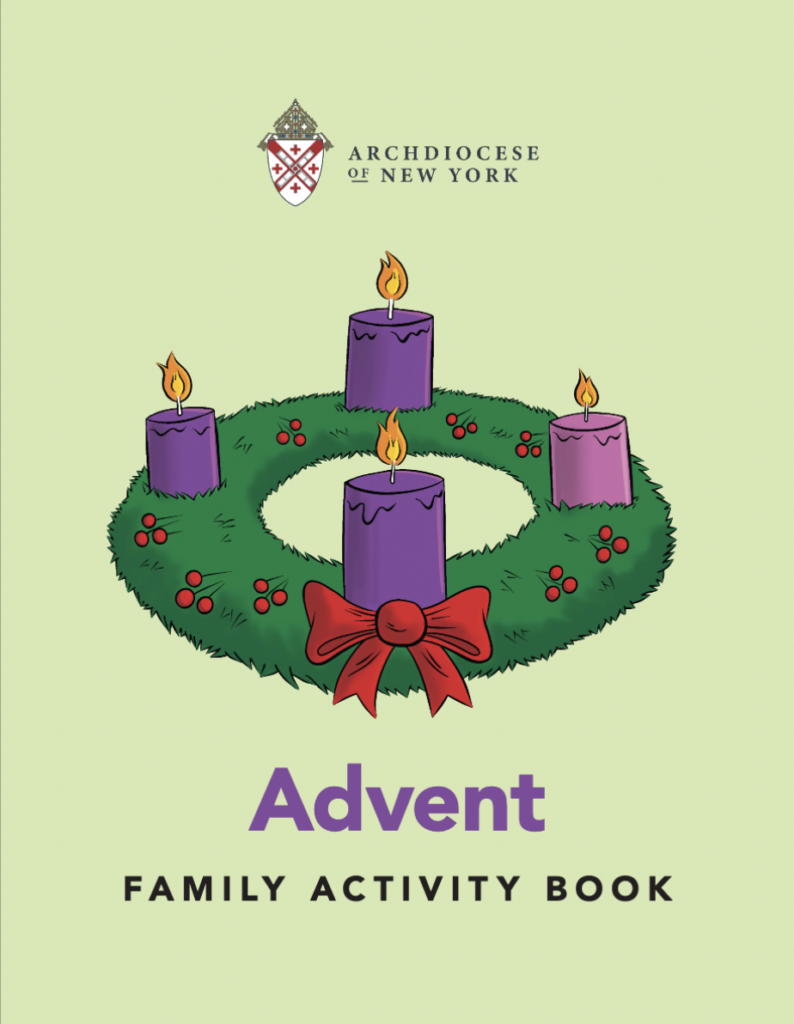 The Archdiocese of New York is offering a free Advent family activity book for download from its website.