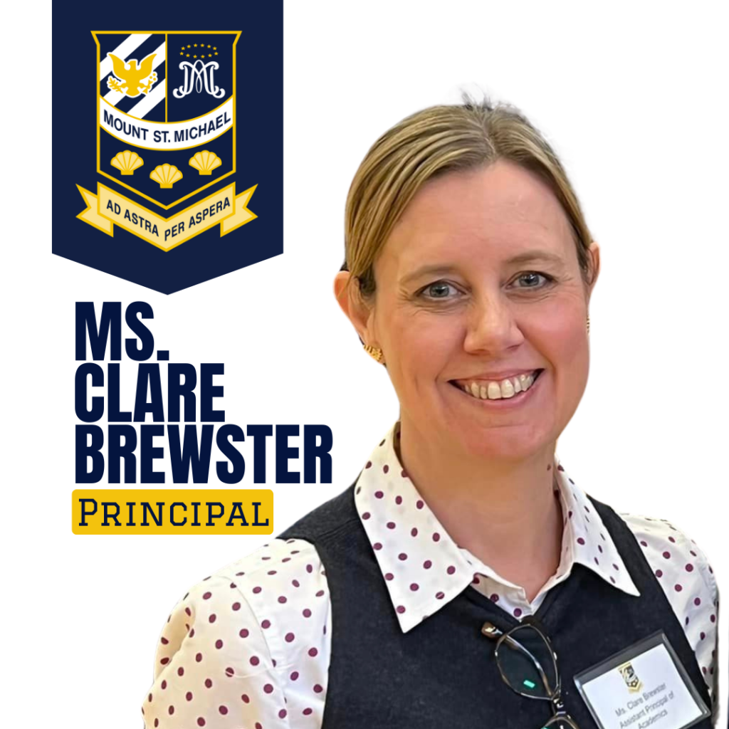 Mount St. Michael Academy will have a new principal starting July 1. School President, Brother Michael Flanigan, FMS has appointed Ms. Clare Brewster as the school's next principal. Photo courtesy of Mount St. Michael Academy