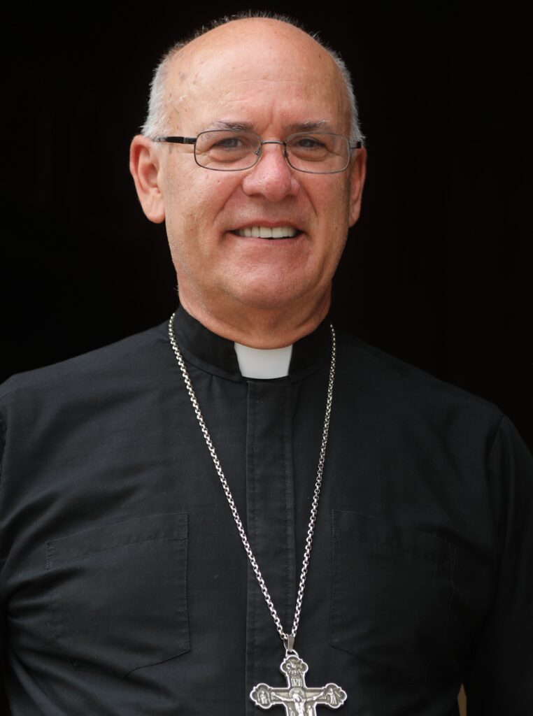 Bishop Kevin C. Rhoades of Fort Wayne-South Bend, Indiana, is pictured during World Youth Day in Lisbon, Portugal, August 2, 2023.