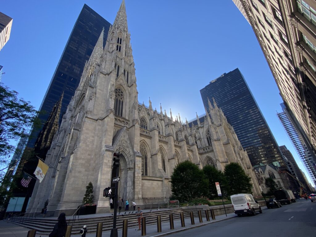 St. Patrick's Cathedral in Midtown Manhattan is shown on June 15, 2024.