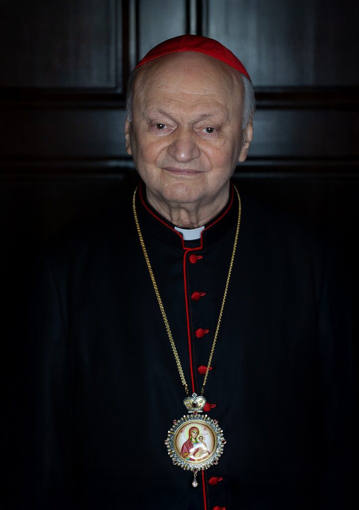 Cardinal Lucian Muresan, major archbishop of Fagaras and Alba Iulia and head of the Romanian Greek Catholic Church is seen in an undated file photo.