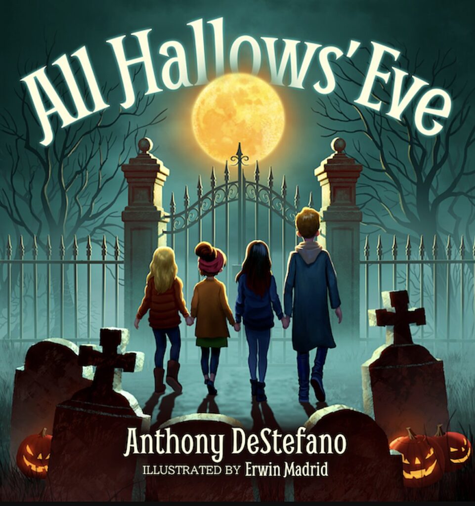 This is the cover of Anthony DeStefano's new book "All Hallow's Eve."