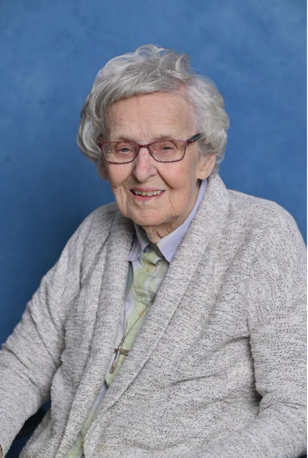 Sister Joan entered eternal life peacefully on October 29, 2025. She taught at Blessed Sacrament School, New Rochelle, St. Jerome's School, and St. Philip Neri School in the Bronx, and at The Ursuline School, New Rochelle.