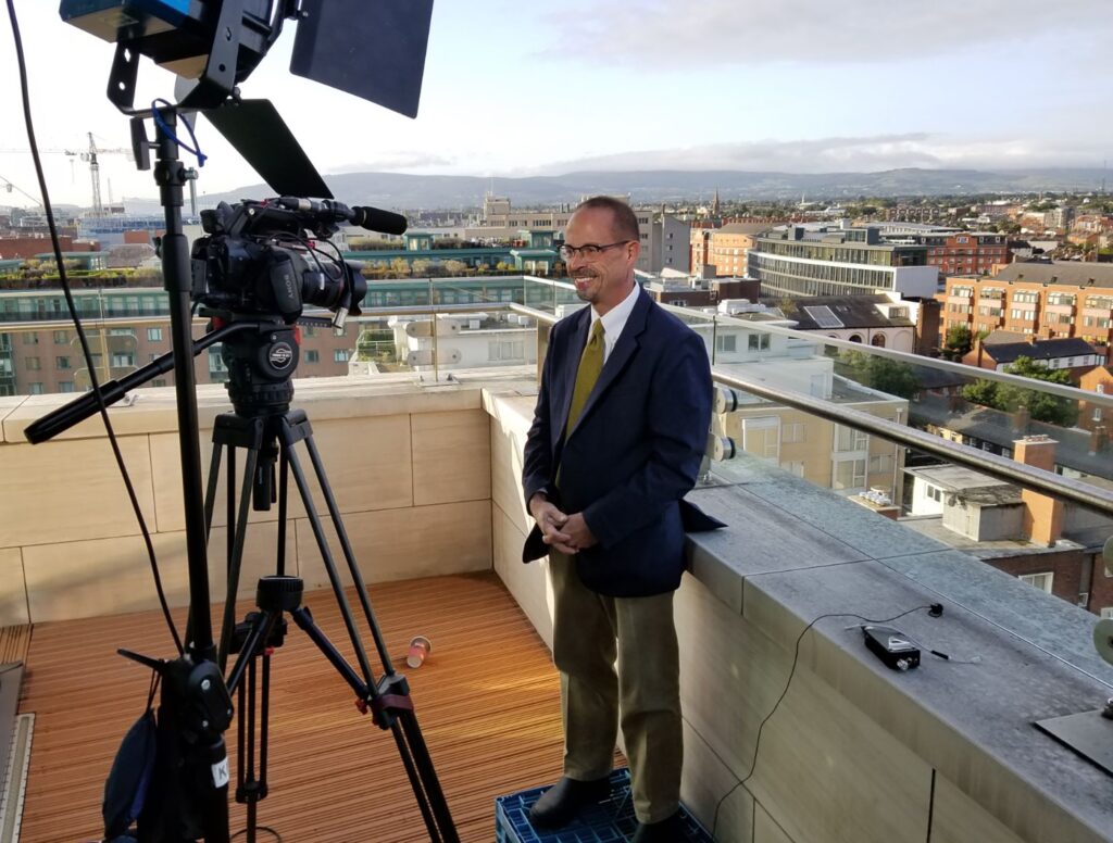 John Allen Jr., a longtime Vaticanista and editor-in-chief of the Catholic publication Crux, died on January 22, 2026, at age 61. He is pictured in an undated photo.