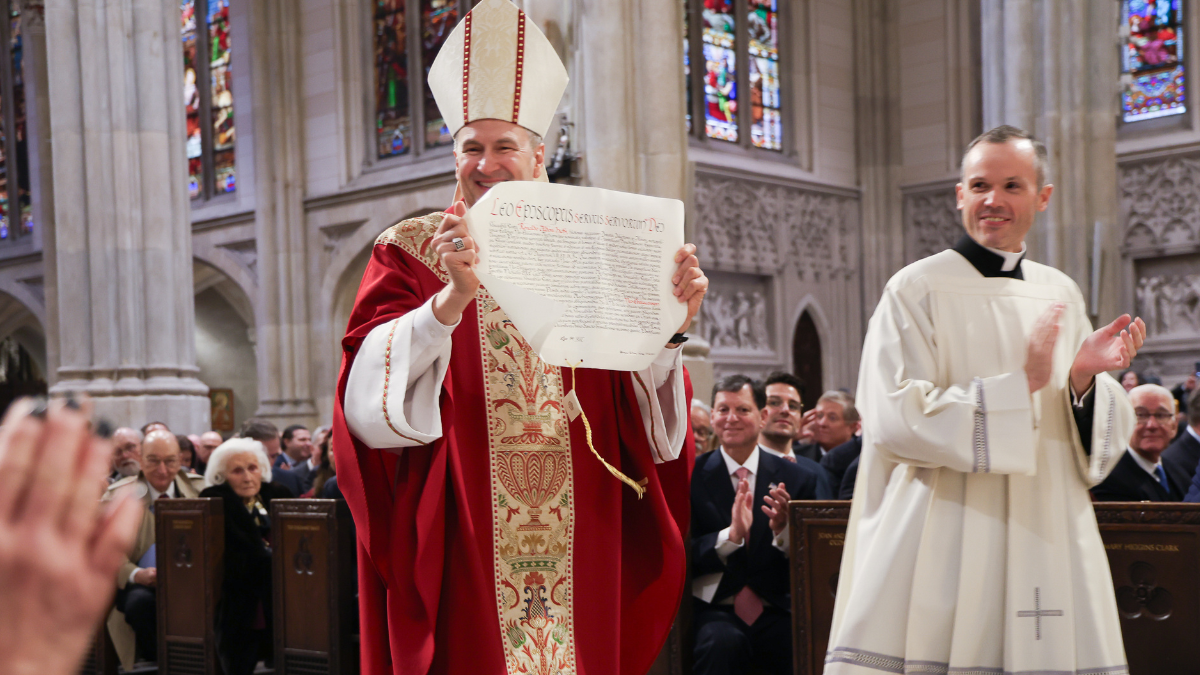 ‘Start Spreading the News, I’m Starting Today’ Says Archbishop Ronald A. Hicks During Installation Mass at Saint Patrick’s Cathedral