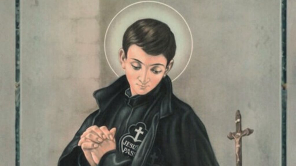 Imagen de Gabriel de la Virgen de los Dolores, también conocido como San Gabriel de la Dolorosa.