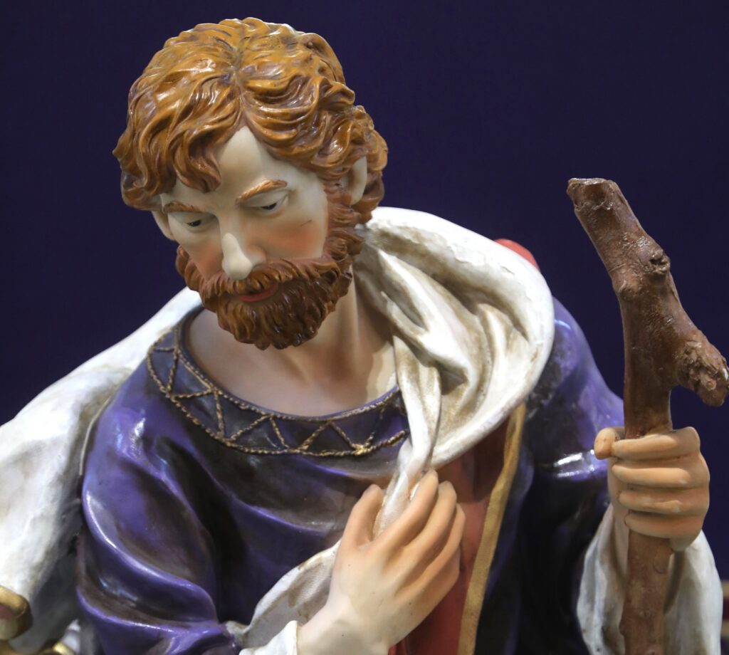 A statue of St. Joseph is pictured at Jesus the Divine Word Church in Huntington, Maryland December 5, 2021.