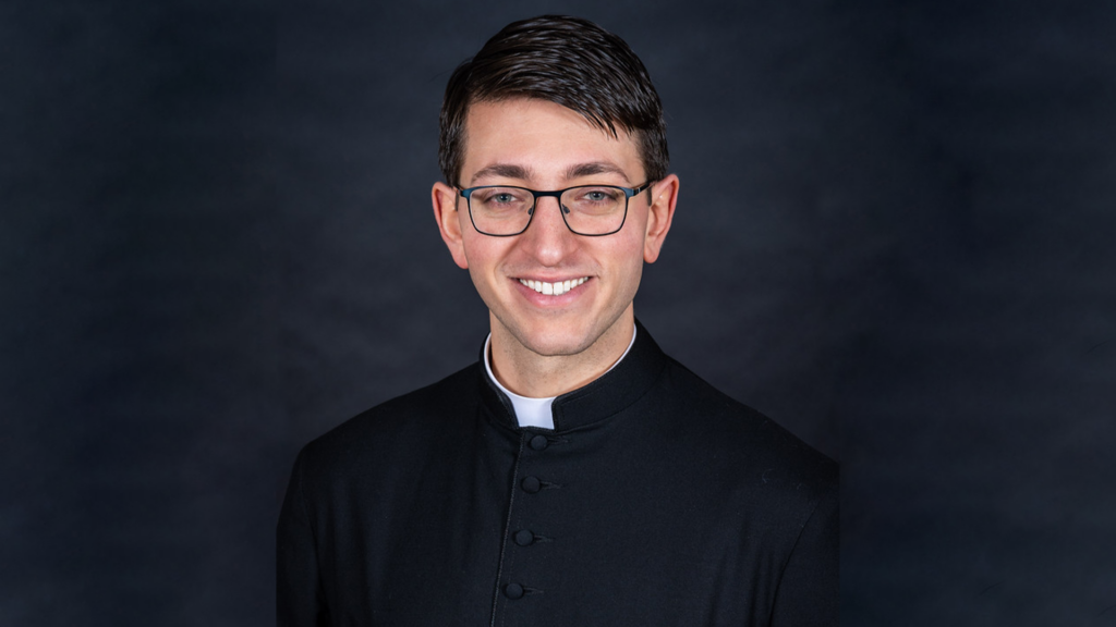 Reverend Joseph Scolaro poses for photo. Photo courtesy of St. Joseph's Seminary.