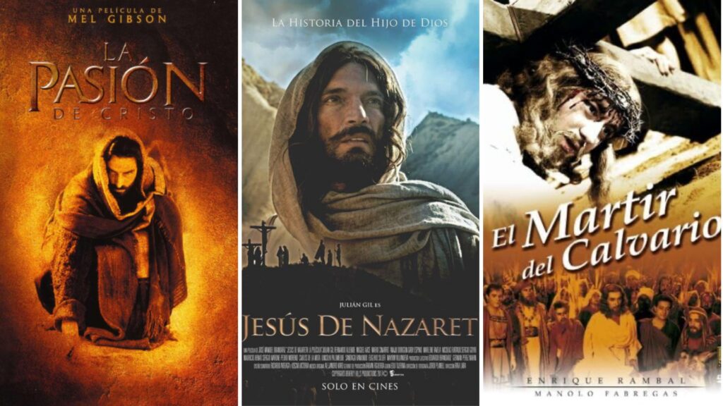 Las películas "La Pasión de Cristo", "Jesús de Nazaret" y "El mártir del calvario" son algunas de las recomendaciones para ver durante la Semana Santa.