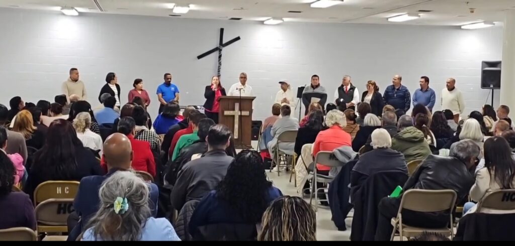 Encuentro en 2025 del Movimiento de Cursillos de habla hispana de la Arquidiócesis de Nueva York, celebrado en la Iglesia Holy Cross del Bronx. Foto cortesía de los coordinadores de Cursillos