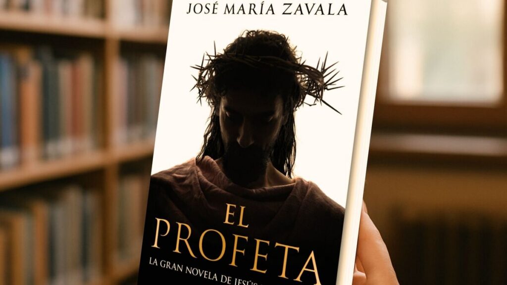 Portada del libro “El profeta”, del escritor José María Zavala, publicado en español en noviembre de 2025.