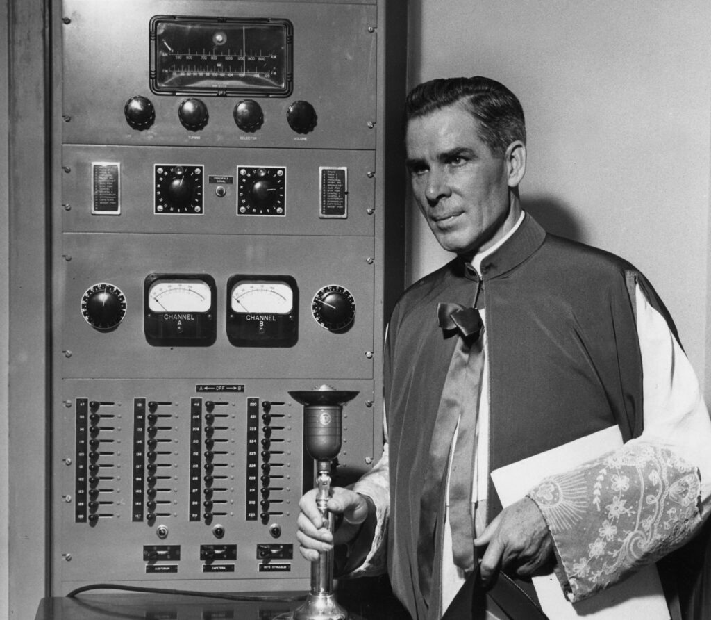 Venerable Fulton J. Sheen, pictured in an undated photo, is remembered as one of the most influential and innovative evangelists in American history.